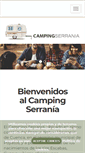 Mobile Screenshot of campingserrania.es